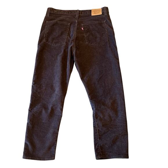 Levi's Wedgie Straight Brown Corduroy Pant Size 31 - Picture 5 of 11